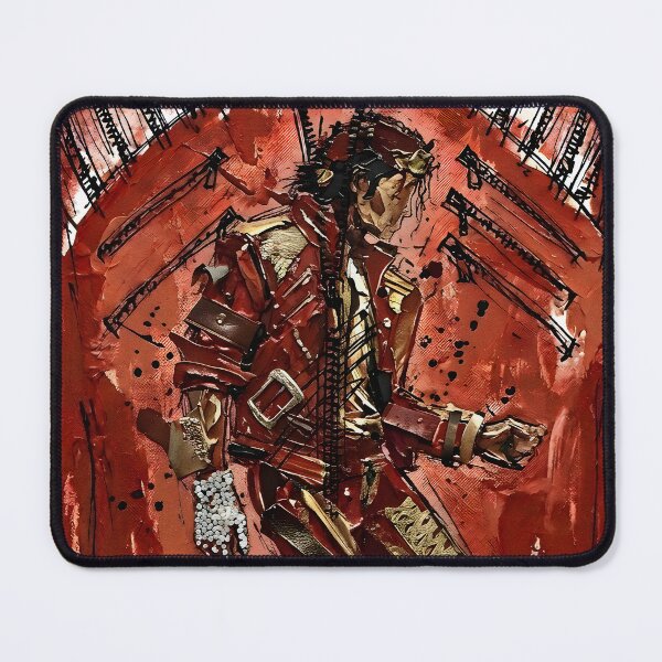 Item preview, Minimalist Red Clay Michael Jackson Massive Beat It Abstract designed and sold by Dhenin Studio.