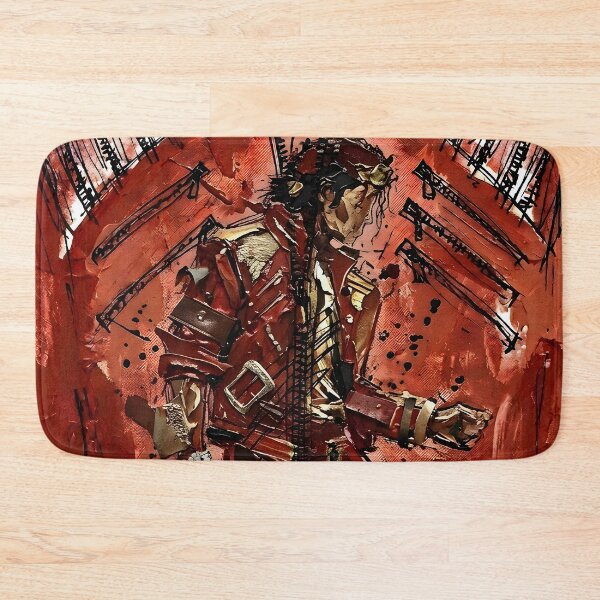 Item preview, Minimalist Red Clay Michael Jackson Massive Beat It Abstract designed and sold by Dhenin Studio.