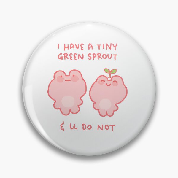 Item preview, Green Sprout Frog designed and sold by LittleBrags.