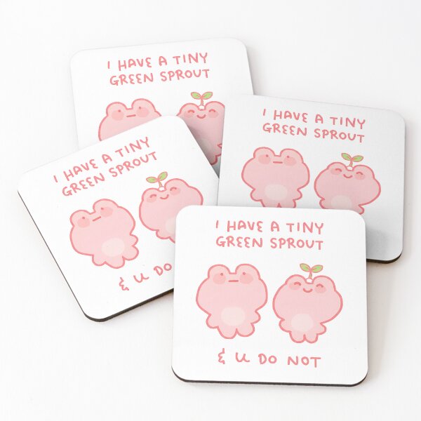 Item preview, Green Sprout Frog designed and sold by LittleBrags.