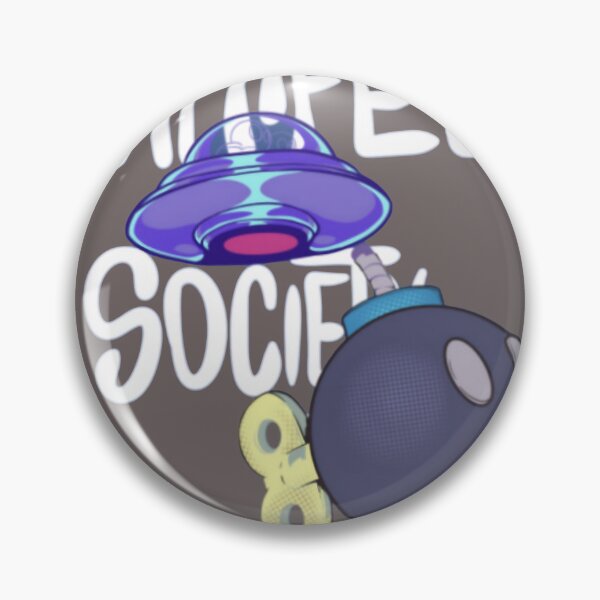 Item preview, Retro Sci-Fi Wind-up Bomb Bot & UFO Sprite designed and sold by DtzyaRough.