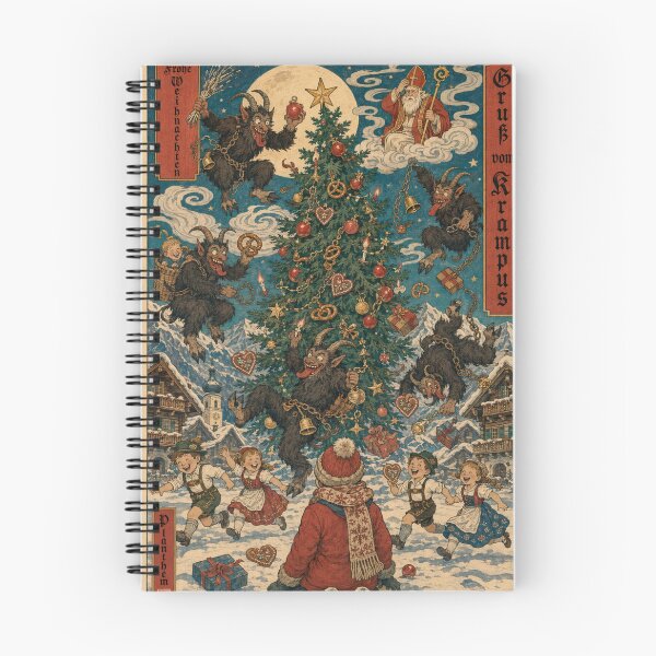 Item preview, Vintage Krampus Crazy Christmas Dream designed and sold by Planthem.