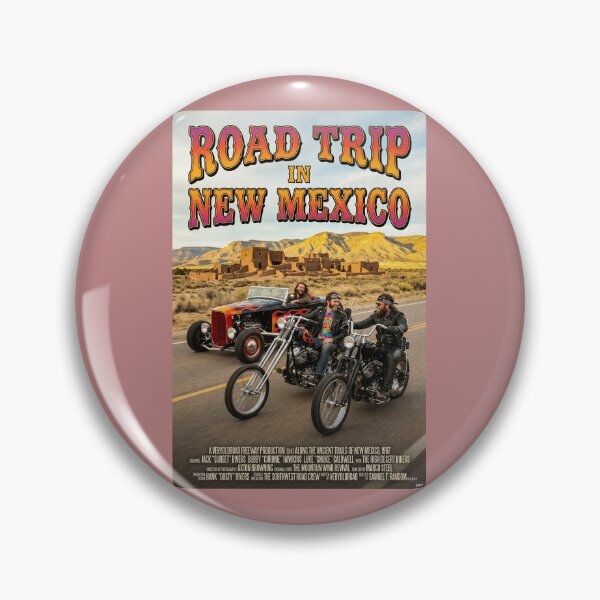 Item preview, ROAD MOVIE POSTER ROAD TRIP IN NEW MEXICO 1967 designed and sold by VERYOLDROAD BY AXTON BROWNING .