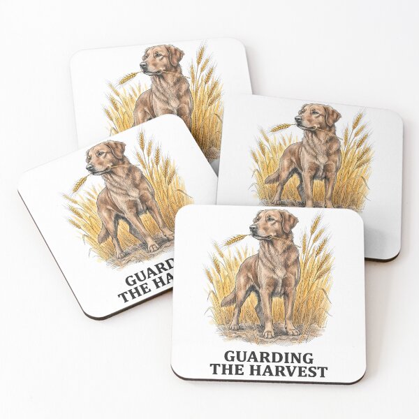 Item preview, Guarding the Harvest: Faithful Dog Art designed and sold by SoulPT.