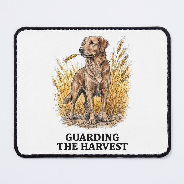 Item preview, Guarding the Harvest: Faithful Dog Art designed and sold by SoulPT.