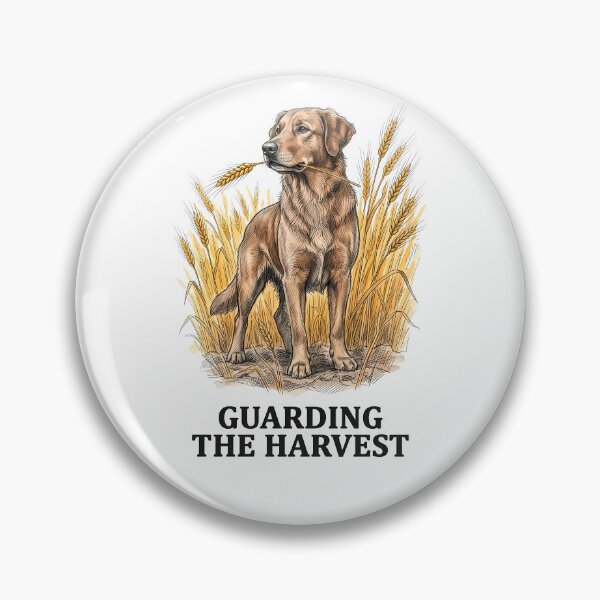 Item preview, Guarding the Harvest: Faithful Dog Art designed and sold by SoulPT.