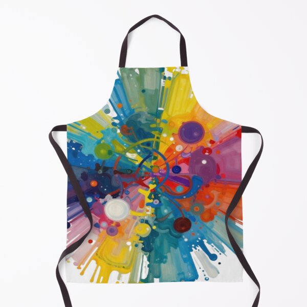 Item preview, Vibrant Burst Abstract Splash designed and sold by RandomWalker.