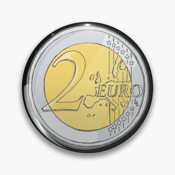 Item preview, Two Euro Coin Sketch designed and sold by sifis.