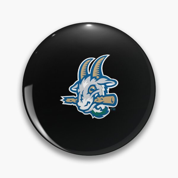Item preview, Goat Biting Baseball Bat Mascot designed and sold by ZA3ZA3FIRE.
