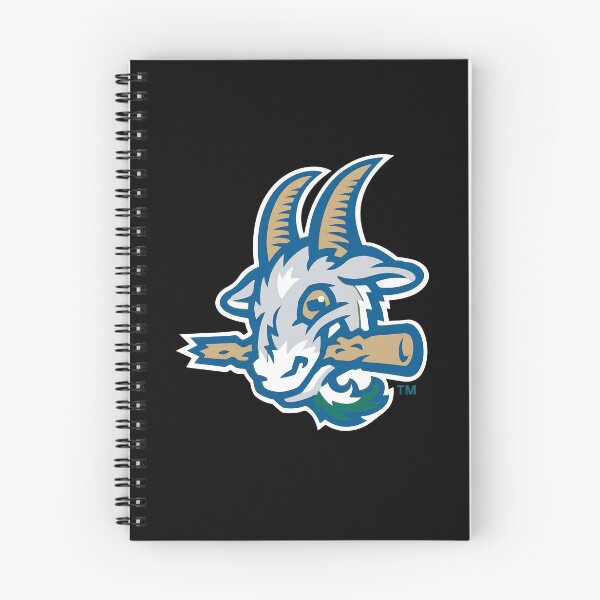 Item preview, Goat Biting Baseball Bat Mascot designed and sold by ZA3ZA3FIRE.