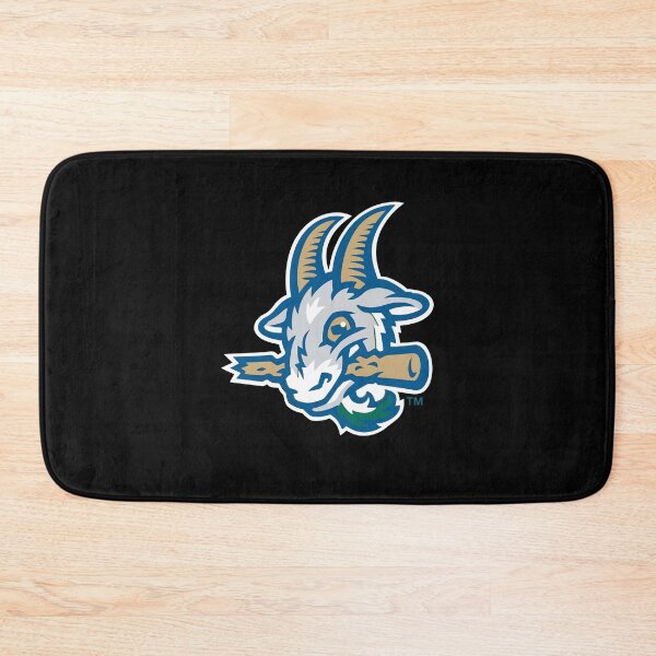 Item preview, Goat Biting Baseball Bat Mascot designed and sold by ZA3ZA3FIRE.