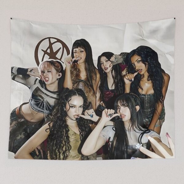 Item preview, Katseye Poster Music Girl Group 2026 designed and sold by syalenamarder.
