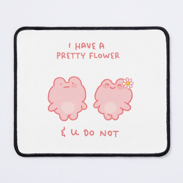 Item preview, Pretty Flower Frog designed and sold by LittleBrags.