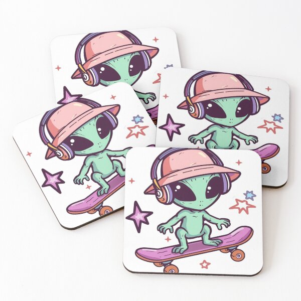 Item preview, Rad Galactic Skater designed and sold by redblink store.