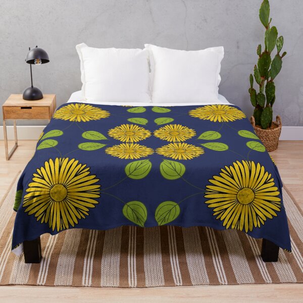 Item preview, Cheerful Sunflower Garden Floral Print designed and sold by SahmatArt.