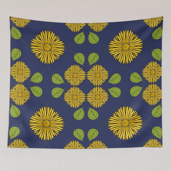 Item preview, Cheerful Sunflower Garden Floral Print designed and sold by SahmatArt.