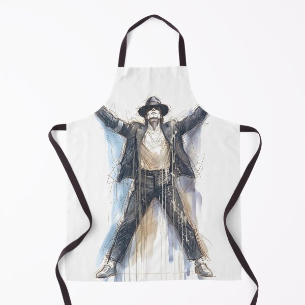 Item preview, Abstract Charcoal Sketch Michael Jackson Full Canvas History Art designed and sold by Dhenin Studio.