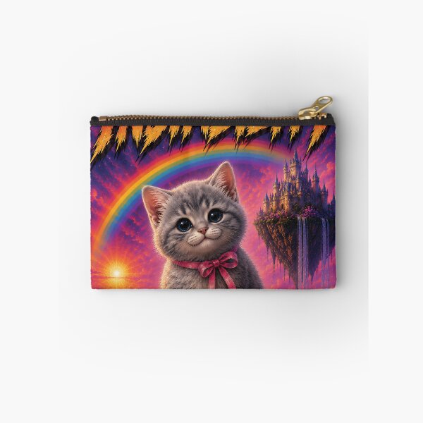 Item preview, Mental Instability Cat – Cosmic Cringe Fantasy Art designed and sold by Cosmic-Cringe.