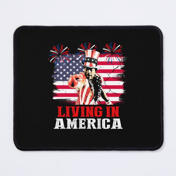 Item preview, Apollo Creed Living In America- Vintage Retro USA 4th Of July designed and sold by Qellus-Style.