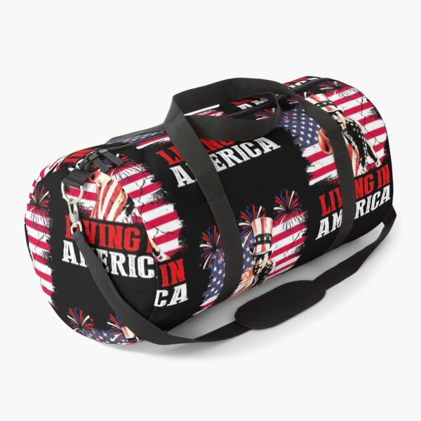 Item preview, Apollo Creed Living In America- Vintage Retro USA 4th Of July designed and sold by Qellus-Style.