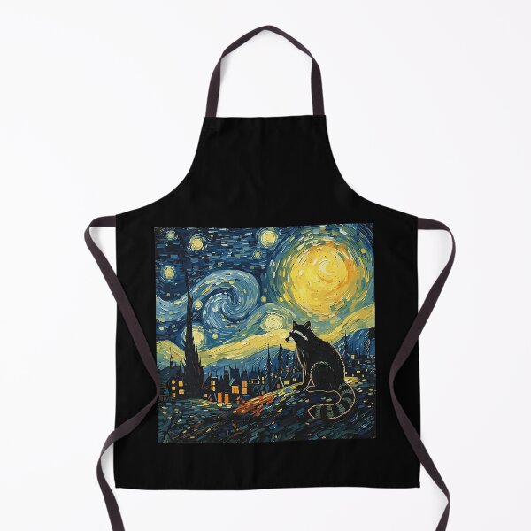 Item preview, Raccoon Starry Night Van Gogh Art Lover Men Women designed and sold by Littermin.