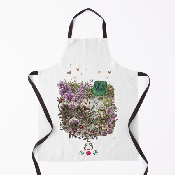 Item preview, Whimsy Garden — Opossum & Frog designed and sold by m-yoga-store.
