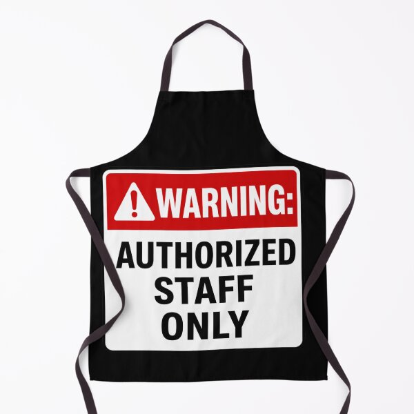 Item preview, Warning: Authorized Staff Only designed and sold by Beluga Cat.