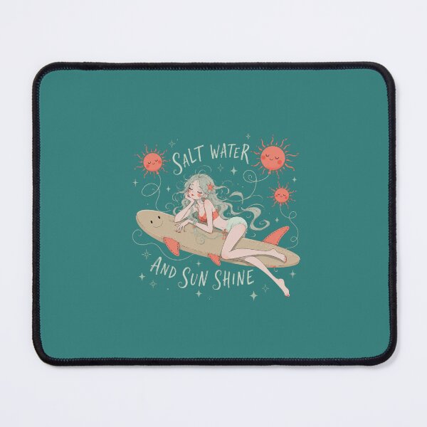 Item preview, Salt Water and Sun Shine Vintage Beach Palm Tree Summer designed and sold by bosamji.