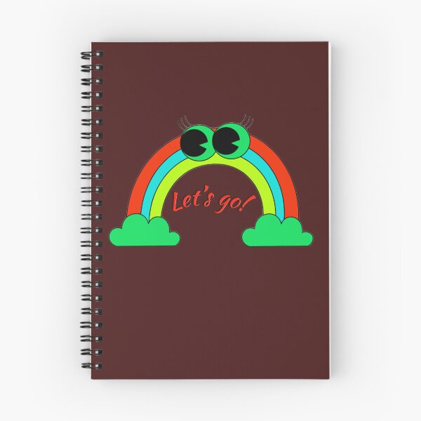Item preview, Let's Go Rainbow Frog designed and sold by Naershop.