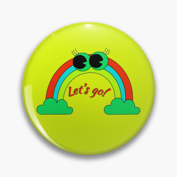 Item preview, Let's Go Rainbow Frog designed and sold by Naershop.