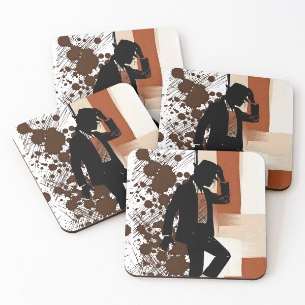 Item preview, Minimalist Splatter Art Michael Jackson Full Frame Dual Tone designed and sold by Dhenin Studio.