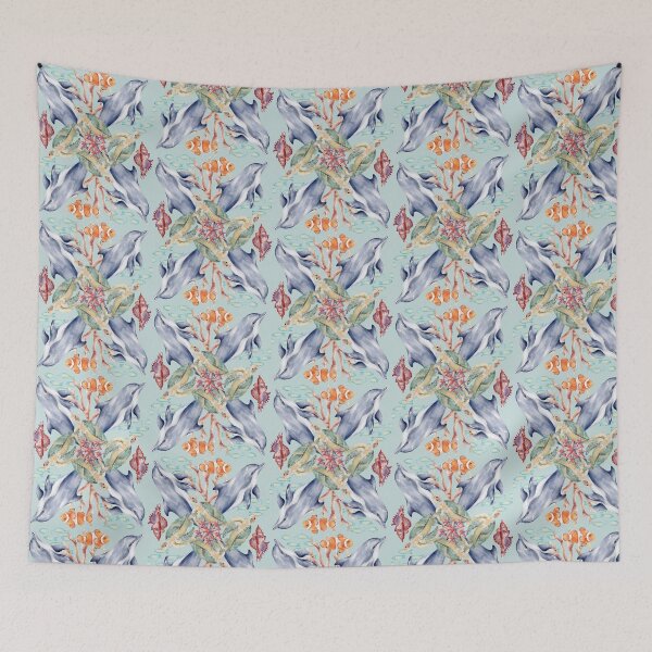Item preview, Underwater Mandala Design designed and sold by Nene Bird Designs.