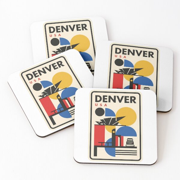 Item preview, Denver Colorado USA Mid Century Modern Geometric designed and sold by k3rstman1.