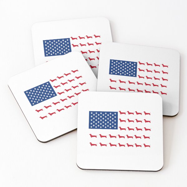 Item preview, Dachshund American Flag, Patriotic Wiener Dog 4th of July designed and sold by Qellus-Style.