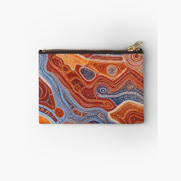Item preview, Aboriginal Inspired Dot Art - Crimson Gorges With Water designed and sold by GrinGalore.