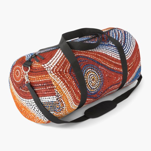 Item preview, Aboriginal Inspired Dot Art - Crimson Gorges With Water designed and sold by GrinGalore.