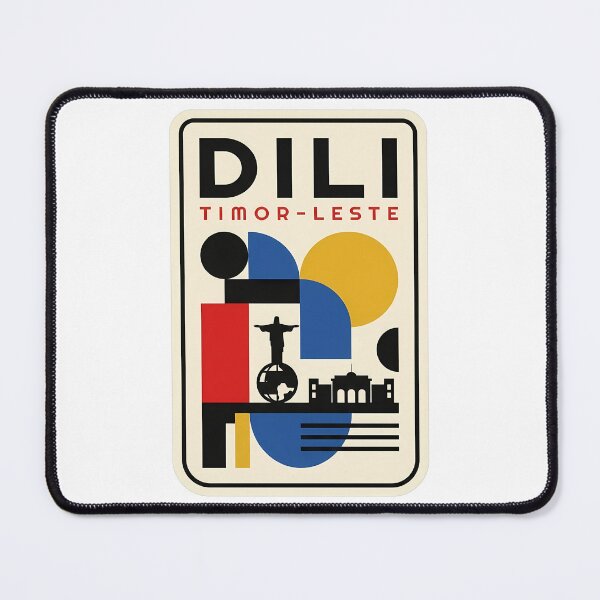 Item preview, Dili Timor-Leste Geometric Mid Century Travel Aesthetic designed and sold by k3rstman1.
