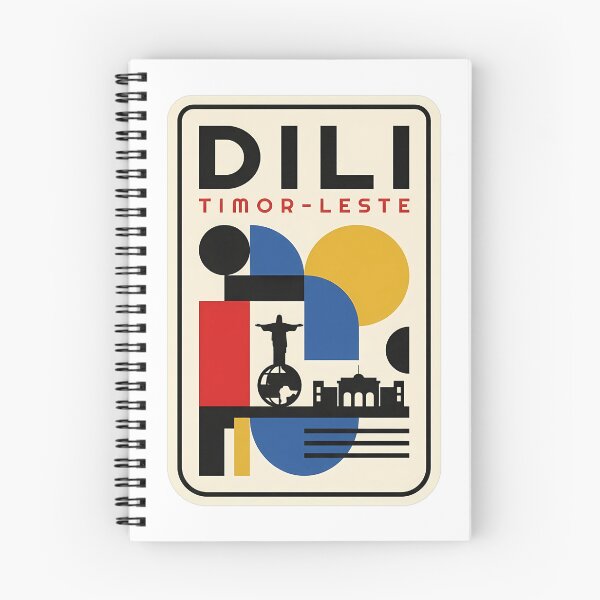 Item preview, Dili Timor-Leste Geometric Mid Century Travel Aesthetic designed and sold by k3rstman1.