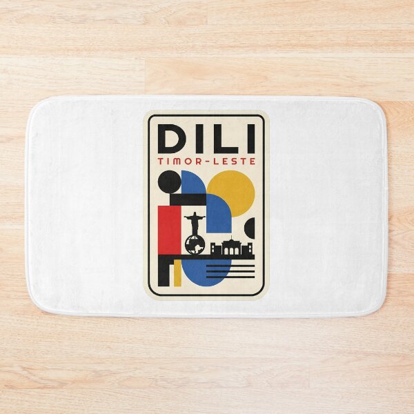 Item preview, Dili Timor-Leste Geometric Mid Century Travel Aesthetic designed and sold by k3rstman1.