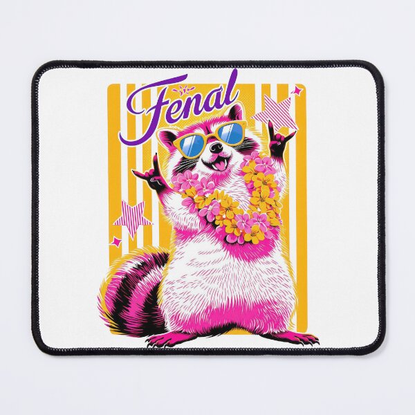 Item preview, Feral raccoon designed and sold by Tiny-Love ⭐⭐⭐⭐⭐.