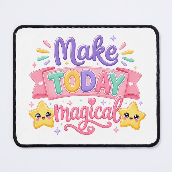 Item preview, Make Today Magical | Kawaii Pastel Positivity Art designed and sold by Dulxoz.