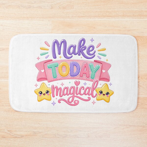 Item preview, Make Today Magical | Kawaii Pastel Positivity Art designed and sold by Dulxoz.