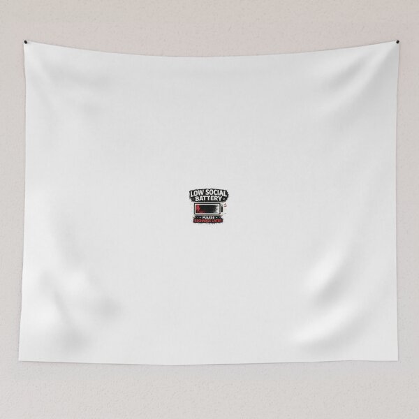 Item preview, Low Social Battery | Introvert Energy designed and sold by Point Blank Club.