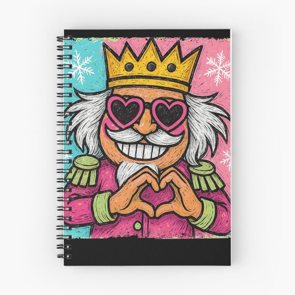 Item preview, Pink Nutcracker King Christmas Love designed and sold by varin-studio.