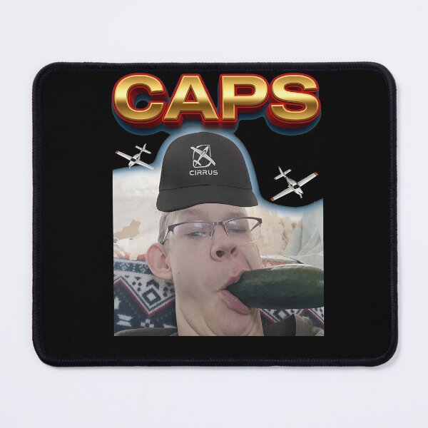 Item preview, CAPSS Cucumber Meme Cirrus Pilot designed and sold by AgentJerichoArt.