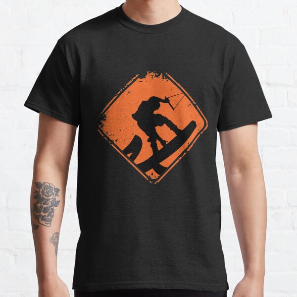Wakeboard Sign. Classic T-Shirt