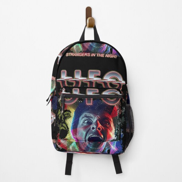 Item preview, UFOss Strangerss In The Nights Glitch Rock designed and sold by MeanpersonaArt.