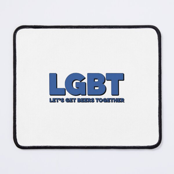 Item preview, LGBT Let’s Get Beer Together Beer Lover Drinking designed and sold by SapfireStuArt.