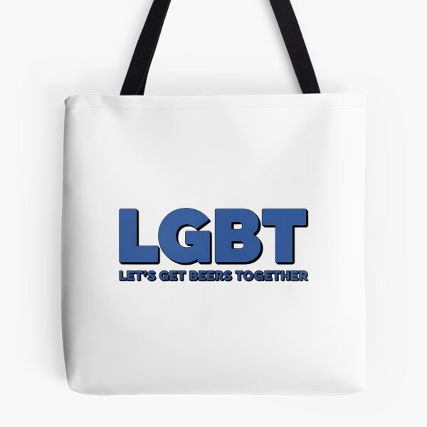 Item preview, LGBT Let’s Get Beer Together Beer Lover Drinking designed and sold by SapfireStuArt.