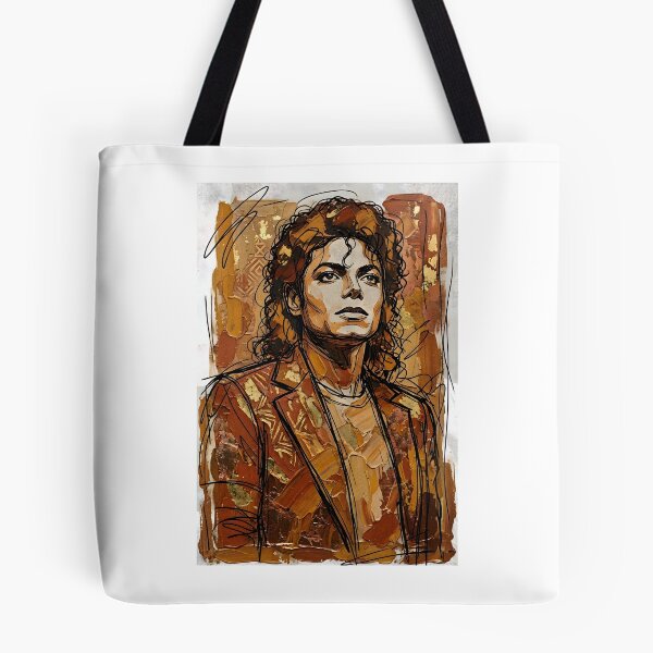 Item preview, Minimalist Egyptian Gold Michael Jackson Full Bleed Masterpiece designed and sold by Dhenin Studio.